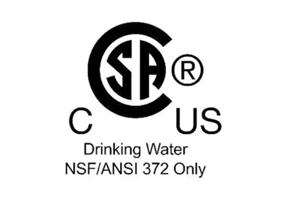 Tebrikler Agua Topone UV Su Dezenfeksiyon Sistemleri İçin NSF372 Sertifikasın...